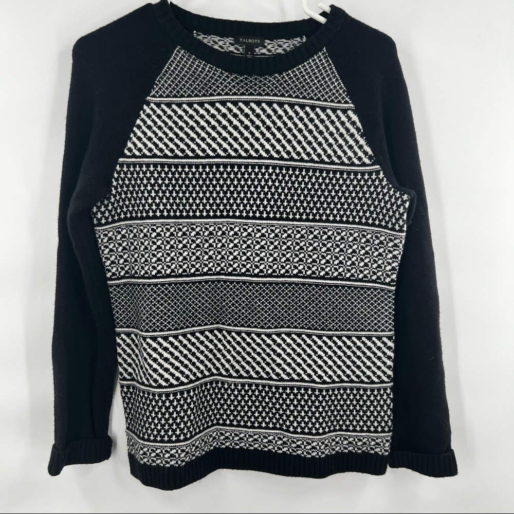 Talbots lambs wool sweater pullover S
